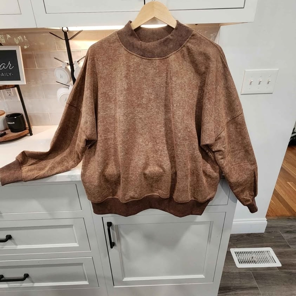 Cozy Brown Women's Sweater